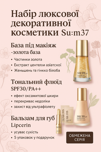 Набір для ідеального макіяжу "Sum 37"Losec summa  130 фото