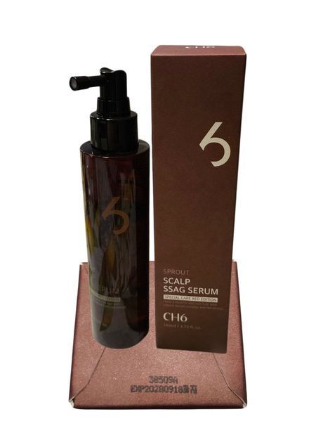 Професійний догляд для волосся, схильного до випадіння CH6 Scalp SSAG Serum Red Edition 6 фото