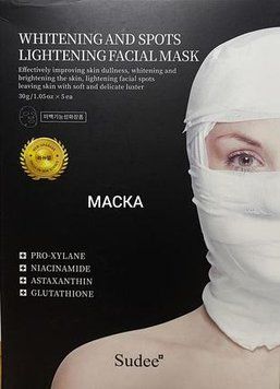 Sudee Зволожуюча маска для обличчя для освітлення тону шкіри 104 фото