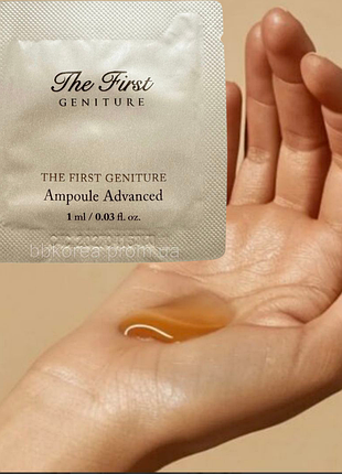 The first gentiture ampoule advanced Эссенция 58 фото