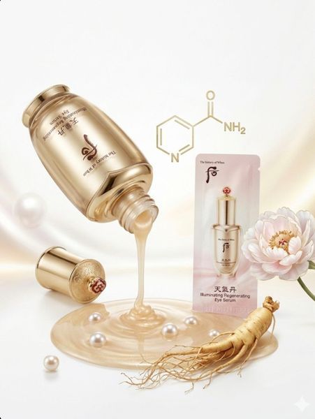 The History of Whoo Cheongidan Illuminating Regenerating Eye Serum &mdash; восстанавливающая сыворотка 355 фото