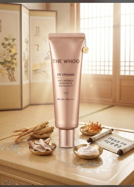 The Whoo UV Ultimate Anti-Wrinkle Sunscreen NAD Power 24&trade; 370 фото