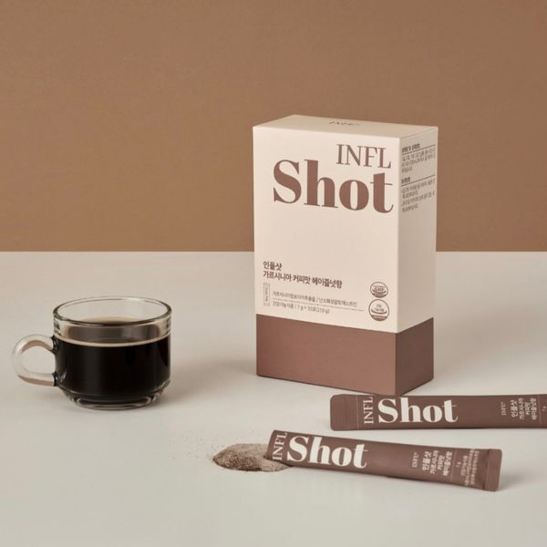 INFL Shot Garcinia Coffee (Hazelnut Flavor) &mdash; Диетический кофе 3-в-1 для контроля веса 325 фото